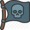 Skull Flag Pirate Icon