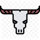 Skull Bull Bone Icon