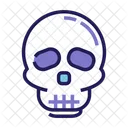 Skull Danger Bone Icon