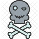 Skull Cross Bone Bone Icon