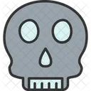 Skull Head Danger Icon