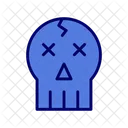 Skull Skeleton Danger Icon