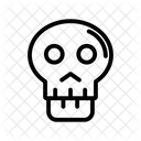 Skull Halloween Scary Icon