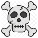 Skull Danger Spooky Icon