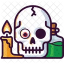 Skull Hallooween Poison Icon