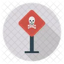 Skull Danger Scary Icon