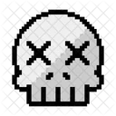 Skull Lose Game Over Icon