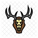 Skull Deer Horn Icon