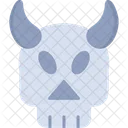 Skull Horned Horns Icon