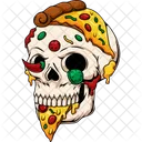 Skull Pizza Chilli Icon