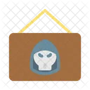 Skull Hang Board Icon
