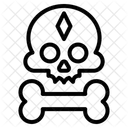 Skull And Bone Icon