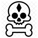 Skull And Bone Icon