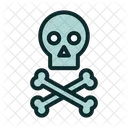 Skull And Bones Danger Skull Icon