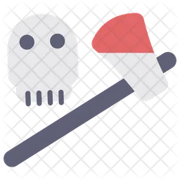 Skull Axe  Icon