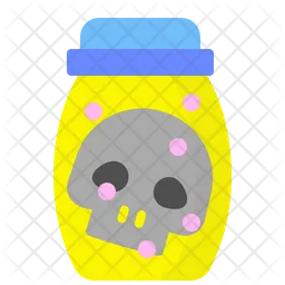 Skull bottle Emoji Icon