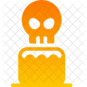 Skull Cake Icon