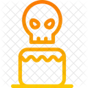 Skull Cake Icon