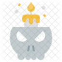 Skull Candle  Icon