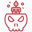 Skull Candle  Icon