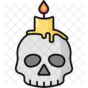 Skull Candle Candle Skull Icon