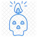 Skull Candle Icon