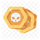 Skull Coins  Icon