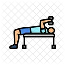 Skull Crushers Arm Icon