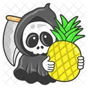 Angel Of Death Ghost Halloween Icon