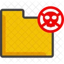 Skull folder  Icon