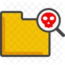 Skull Danger Warning Icon