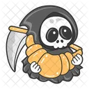 Angel Of Death Ghost Halloween Icon