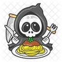 Angel Of Death Ghost Halloween Icon