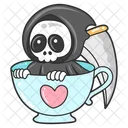 Angel Of Death Ghost Halloween Icon