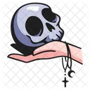 Skull Hand  Icon