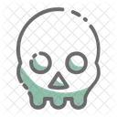 Halloween Skull Head Icon