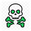 Skull Bones Death Icon