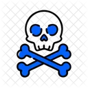 Skull Bones Death Icon