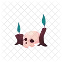 Skull Man Candles Icon