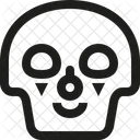 Face Clown Skull Icon