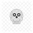 Skull Halloween Scary Icon