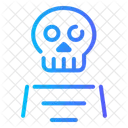 Skull Halloween Decoration Icon