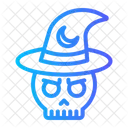 Skull Halloween Hat Icon