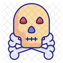 Skull Halloween Scary Icon