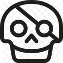 Face Pirate Skull Icon