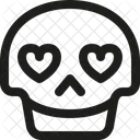 Face Love Skull Icon