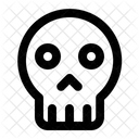 Skull Danger Bone Icon