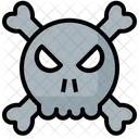 Skull Anatomy Spooky Icon