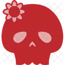 Skull Dual Tone Skull Mexican Icon
