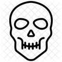 Skull Line Icon Icon
